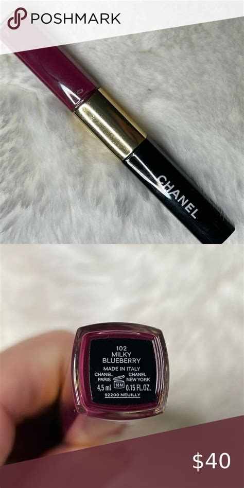 milky blueberry chanel|LE ROUGE DUO ULTRA TENUE Ultrawear Liquid Lip .